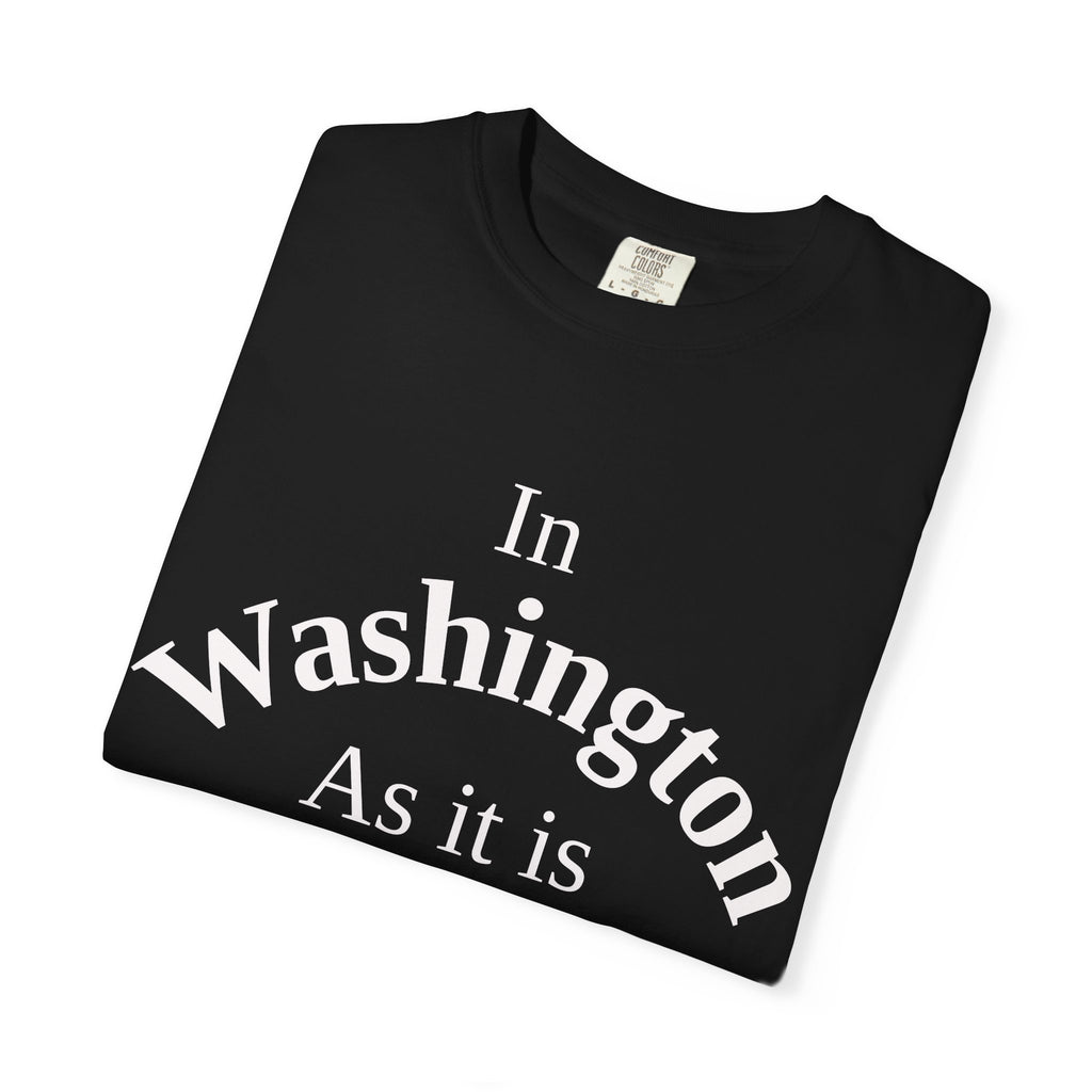 Washington Unisex T-Shirt, Matthew 6:10 Faith Apparel, Everyday Inspiration Tee, Home State Love Christian Clothing