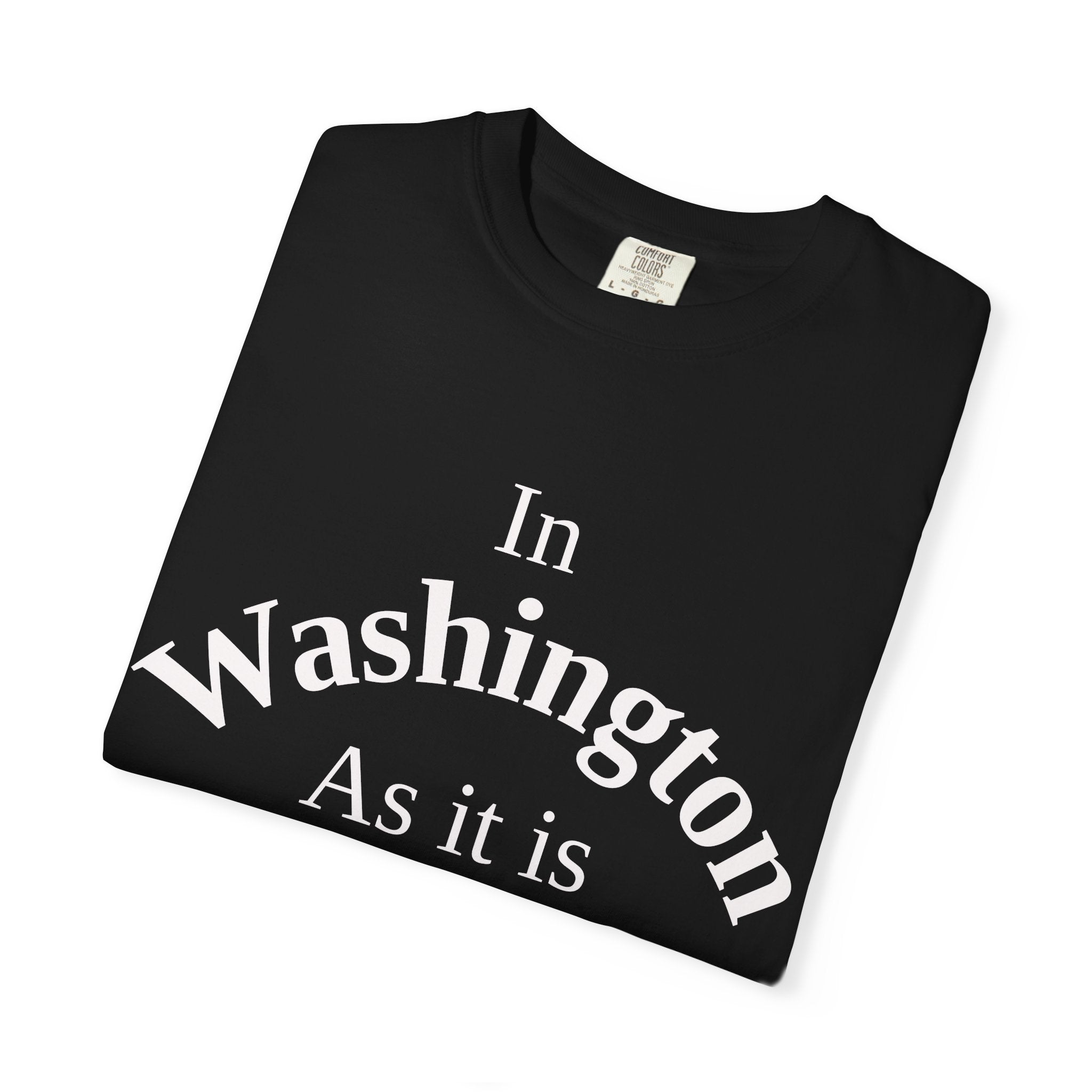 Washington Unisex T-Shirt, Matthew 6:10 Faith Apparel, Everyday Inspiration Tee, Home State Love Christian Clothing