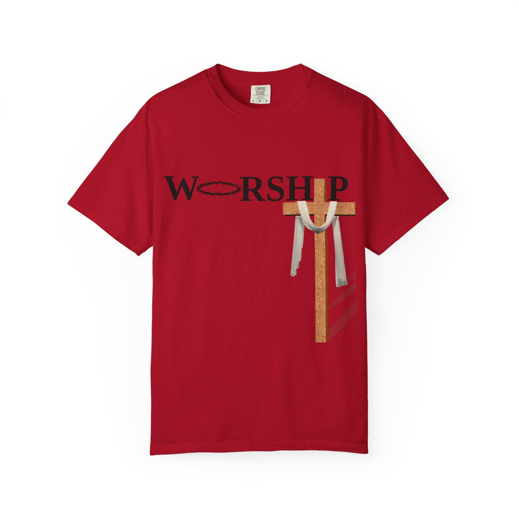 Praise and Worship Unisex T-Shirt, Faith Apparel, Everyday Inspiration Tee, Hometown Love Christian Clothing