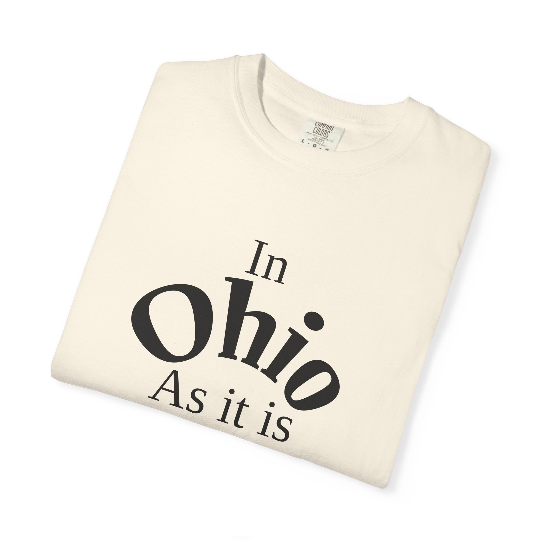 Ohio Unisex T-Shirt, Matthew 6:10 Faith Apparel, Everyday Inspiration Tee, Home State Love Christian Clothing