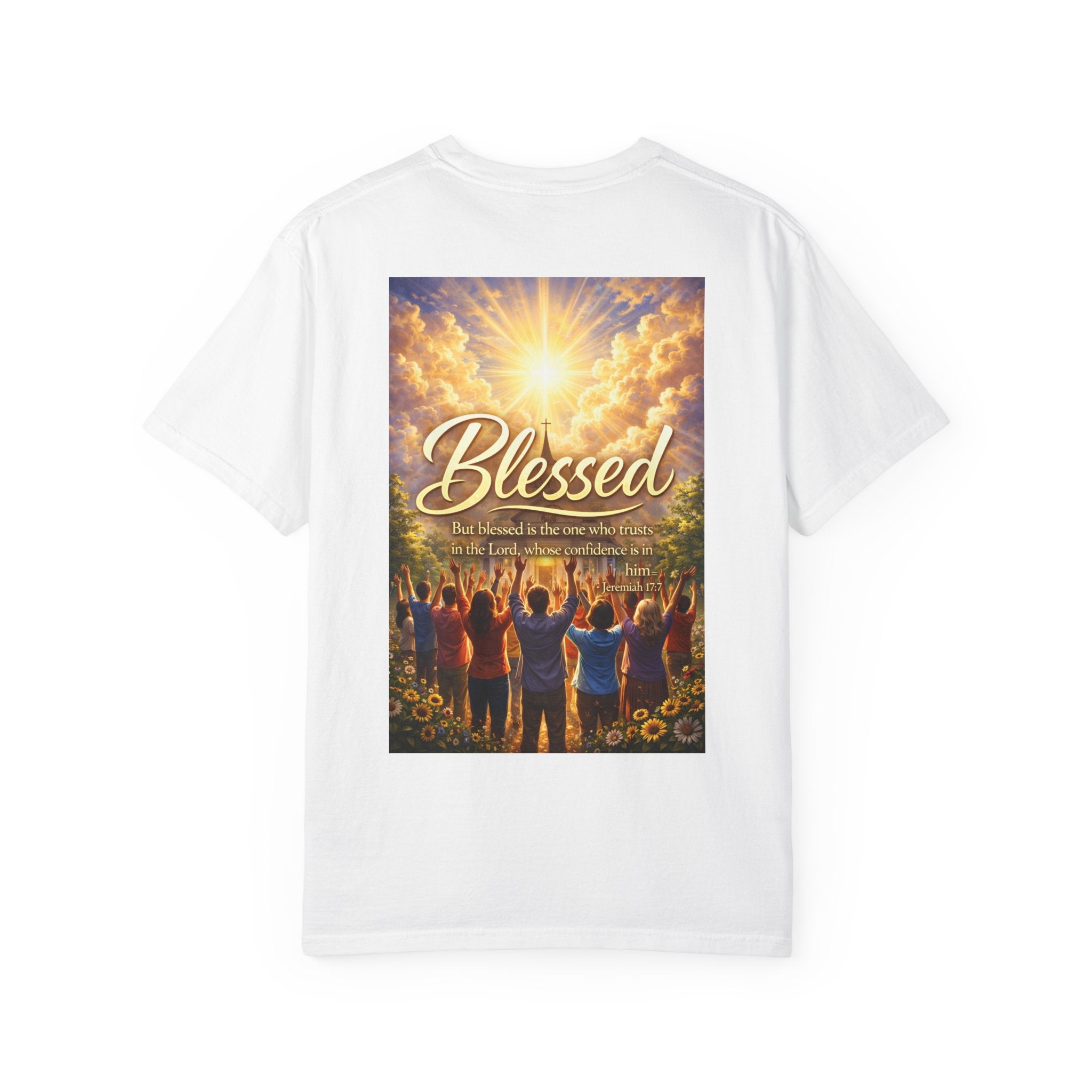 I Am Blessed T-shirt | Spiritual Praise Tee, Religious Faith Graphic