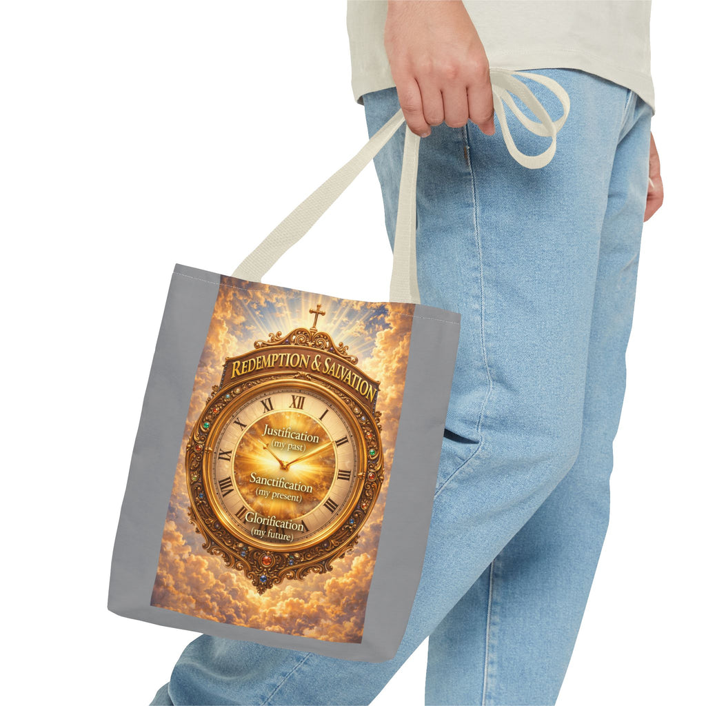 Redemption & Salvation Tote Bag | Scripture Faith Design