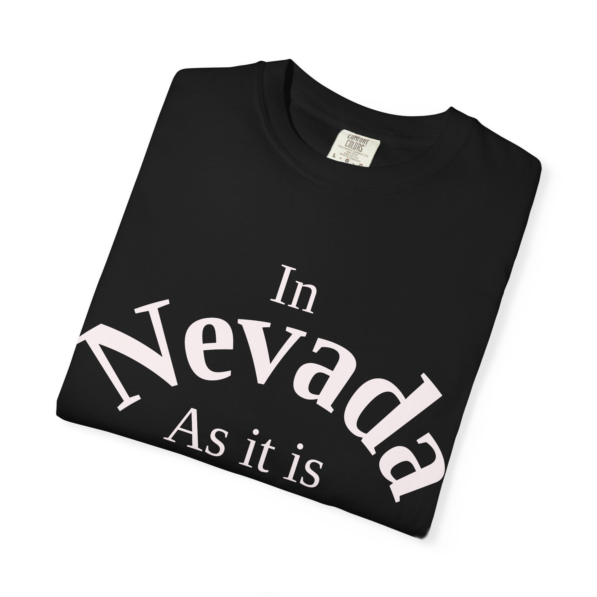 Nevada Unisex T-Shirt, Matthew 6:10 Faith Apparel, Everyday Inspiration Tee, Home State Love Christian Clothing