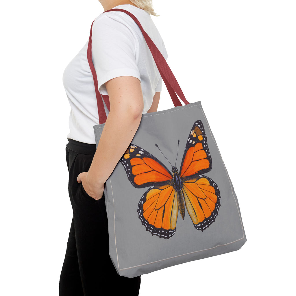 Tote Bag - Monarch Butterfly, Carry-All Shoulder Bag, Reusable Shopping Tote, Gift for Animal Lovers