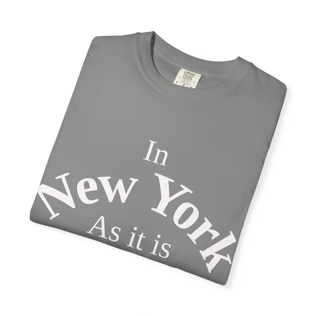 New York Unisex T-Shirt, Matthew 6:10 Faith Apparel, Everyday Inspiration Tee, Hometown Love Christian Clothing