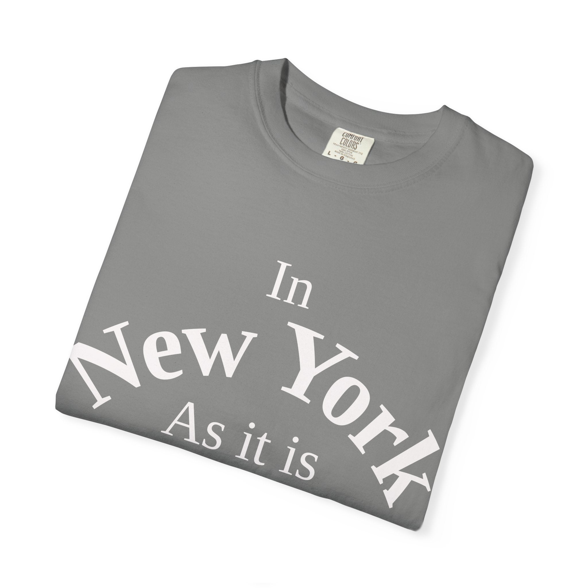 New York Unisex T-Shirt, Matthew 6:10 Faith Apparel, Everyday Inspiration Tee, Hometown Love Christian Clothing