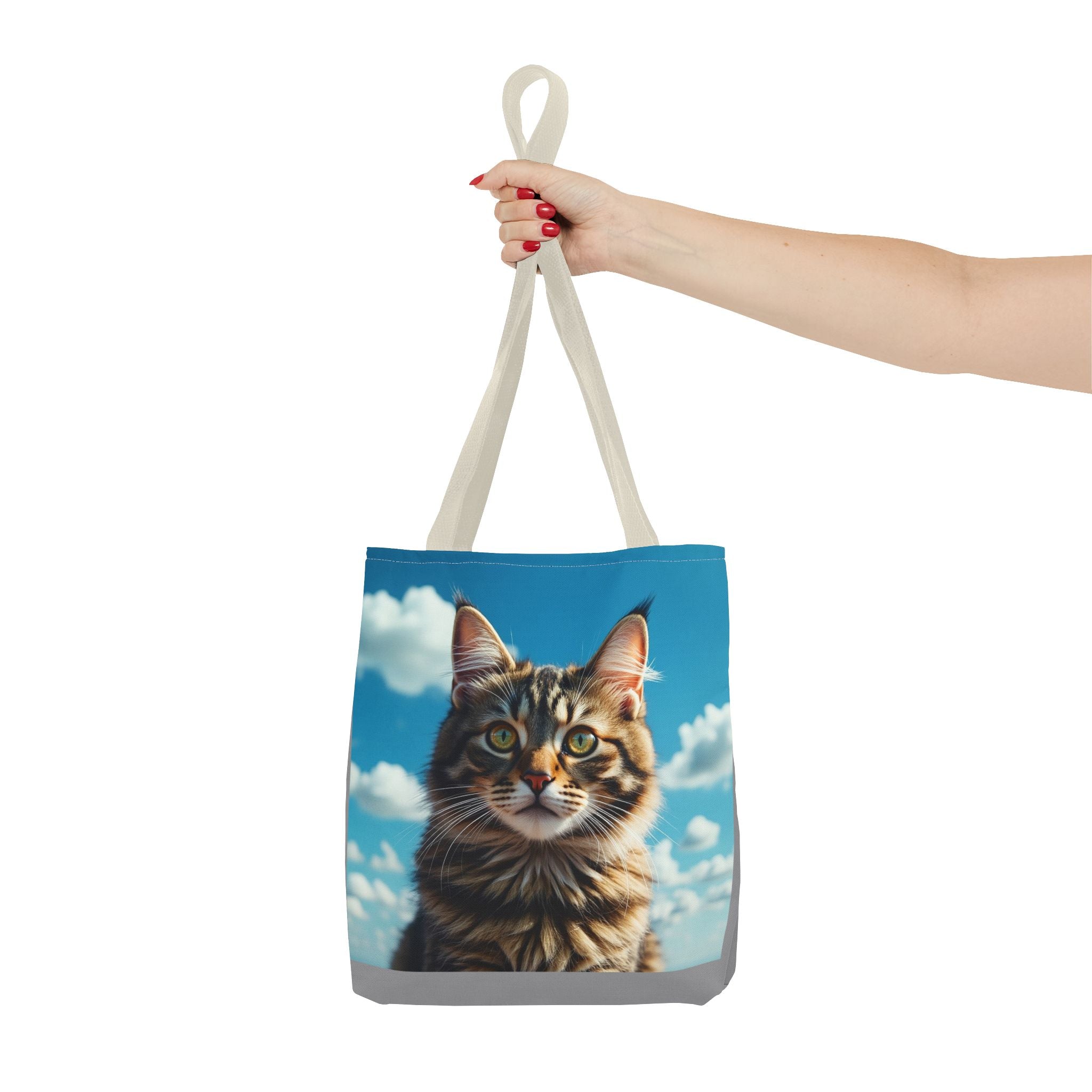 Tote Bag - Beautiful Cat, Carry-All Shoulder Bag, Reusable Shopping Tote, Gift for Animal Lovers