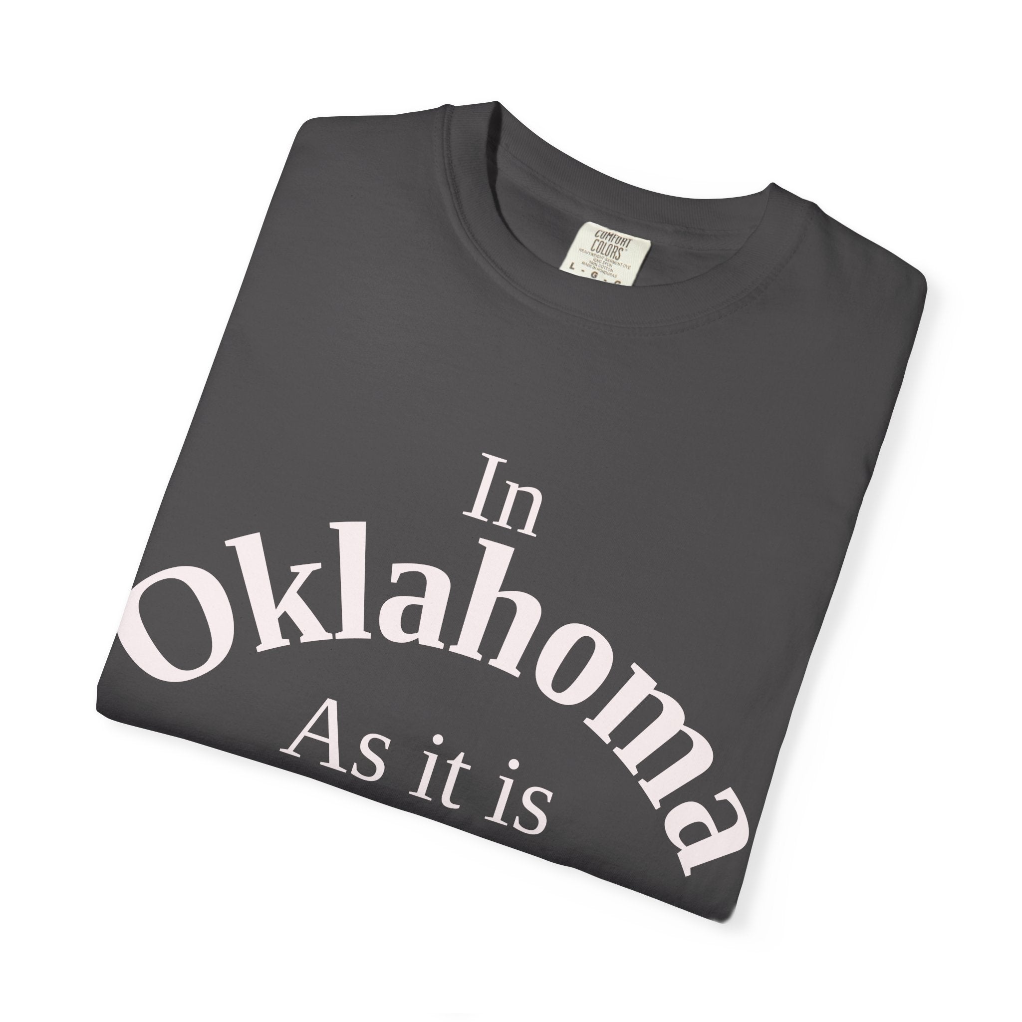 Oklahoma Unisex T-Shirt, Matthew 6:10 Faith Apparel, Everyday Inspiration Tee, Home State Love Christian Clothing