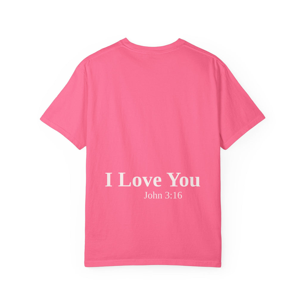 I Love You Mouse Version 2 Unisex T-shirt, Apparel, Clothing, Cute Mouse Tee, Christian Gift, Casual Top