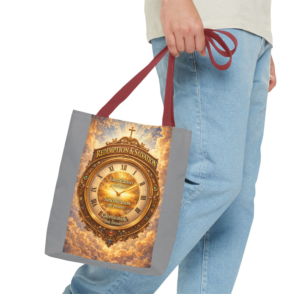 Redemption & Salvation Tote Bag | Scripture Faith Design