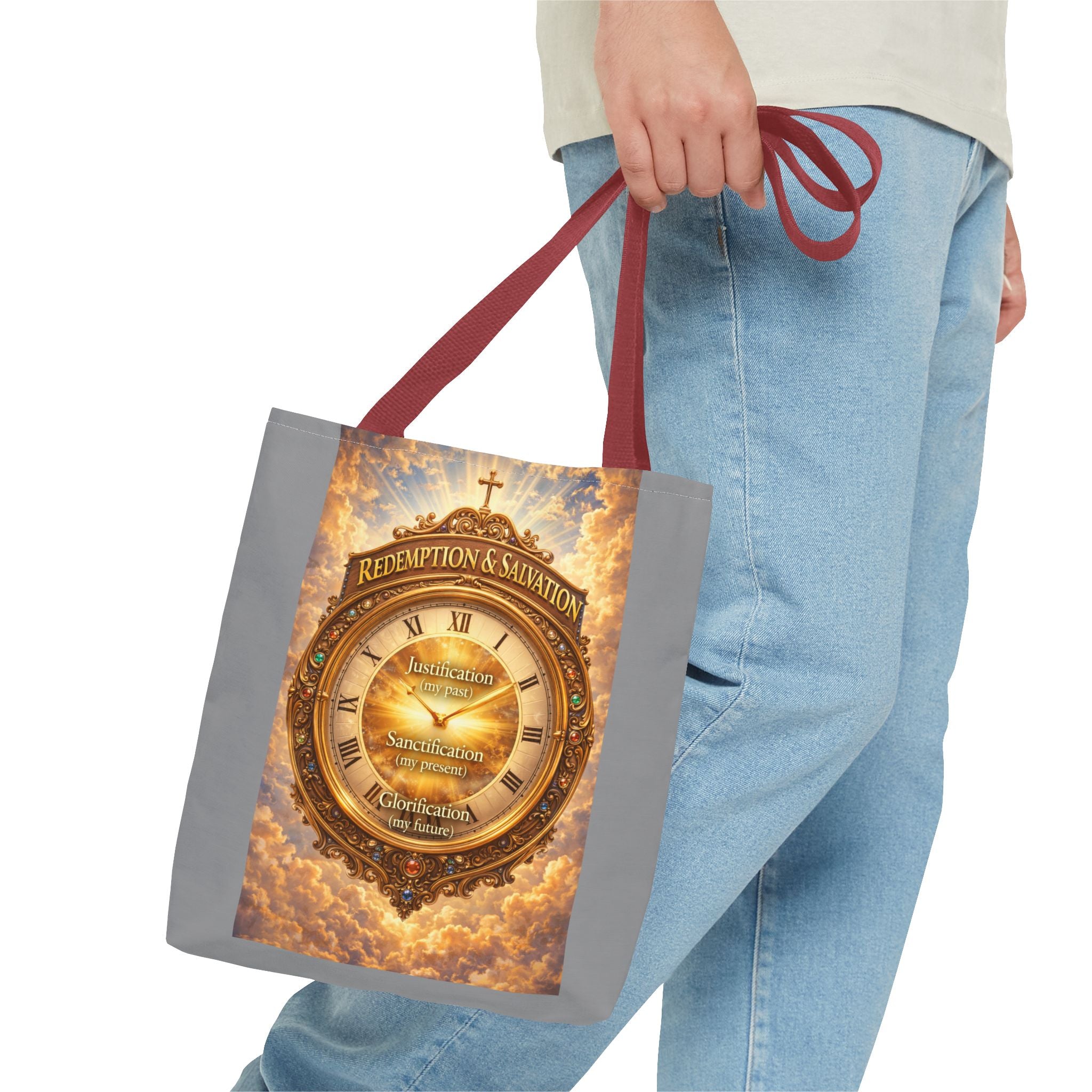 Redemption & Salvation Tote Bag | Scripture Faith Design