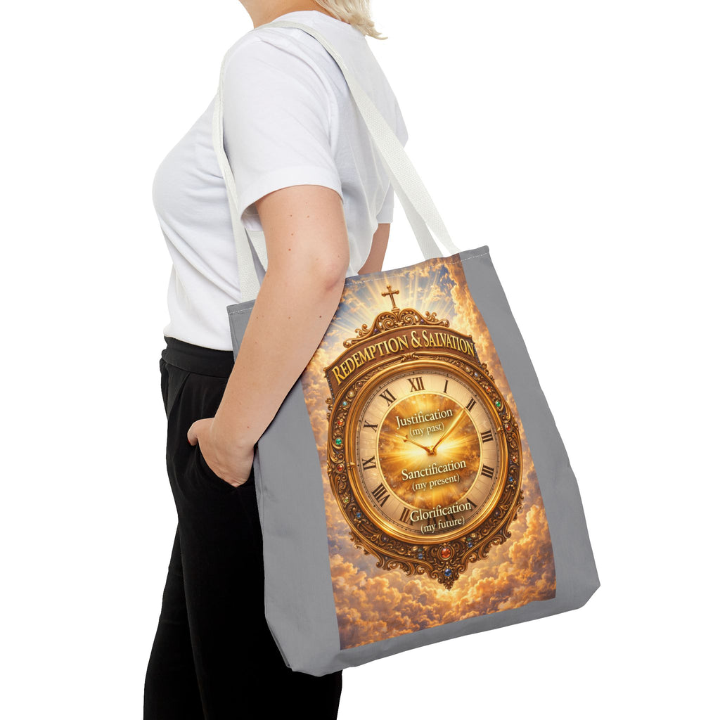 Redemption & Salvation Tote Bag | Scripture Faith Design