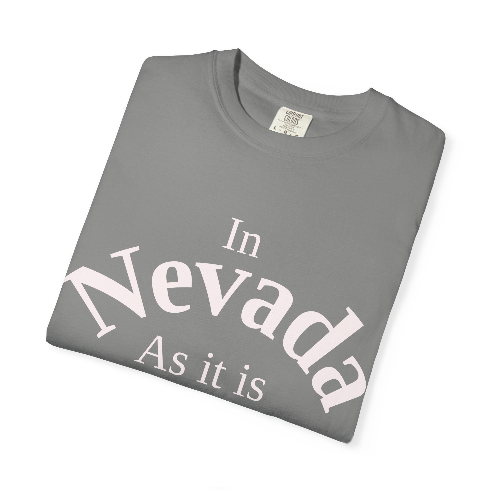 Nevada Unisex T-Shirt, Matthew 6:10 Faith Apparel, Everyday Inspiration Tee, Home State Love Christian Clothing
