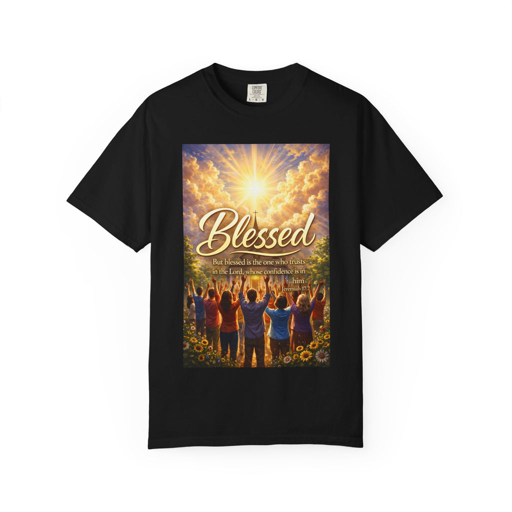 I Am Blessed T-shirt | Spiritual Praise Tee, Religious Faith Graphic