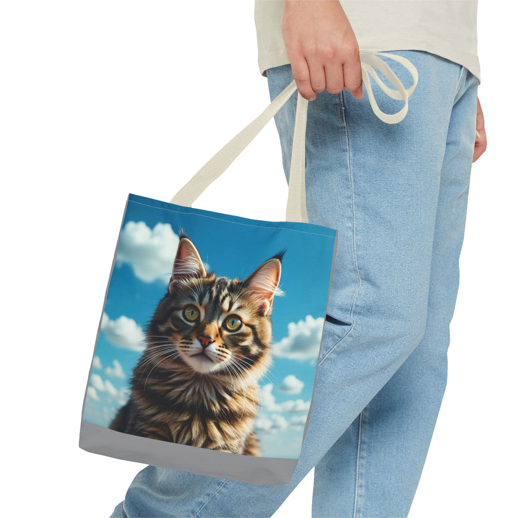Tote Bag - Beautiful Cat, Carry-All Shoulder Bag, Reusable Shopping Tote, Gift for Animal Lovers