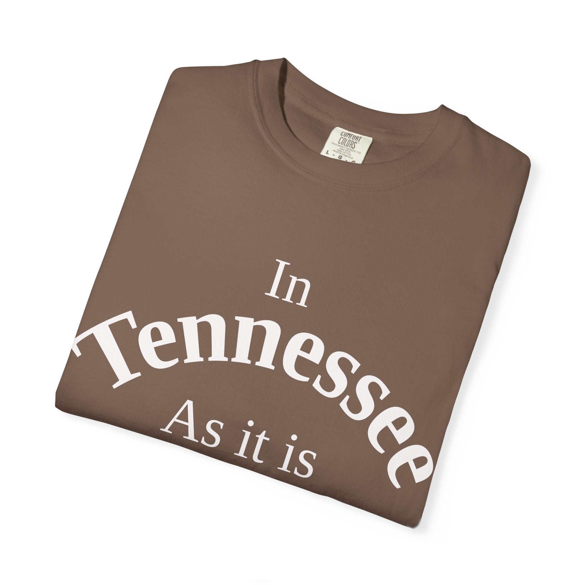 Tennessee Unisex T-Shirt, Matthew 6:10 Faith Apparel, Everyday Inspiration Tee, Home State Love Christian Clothing