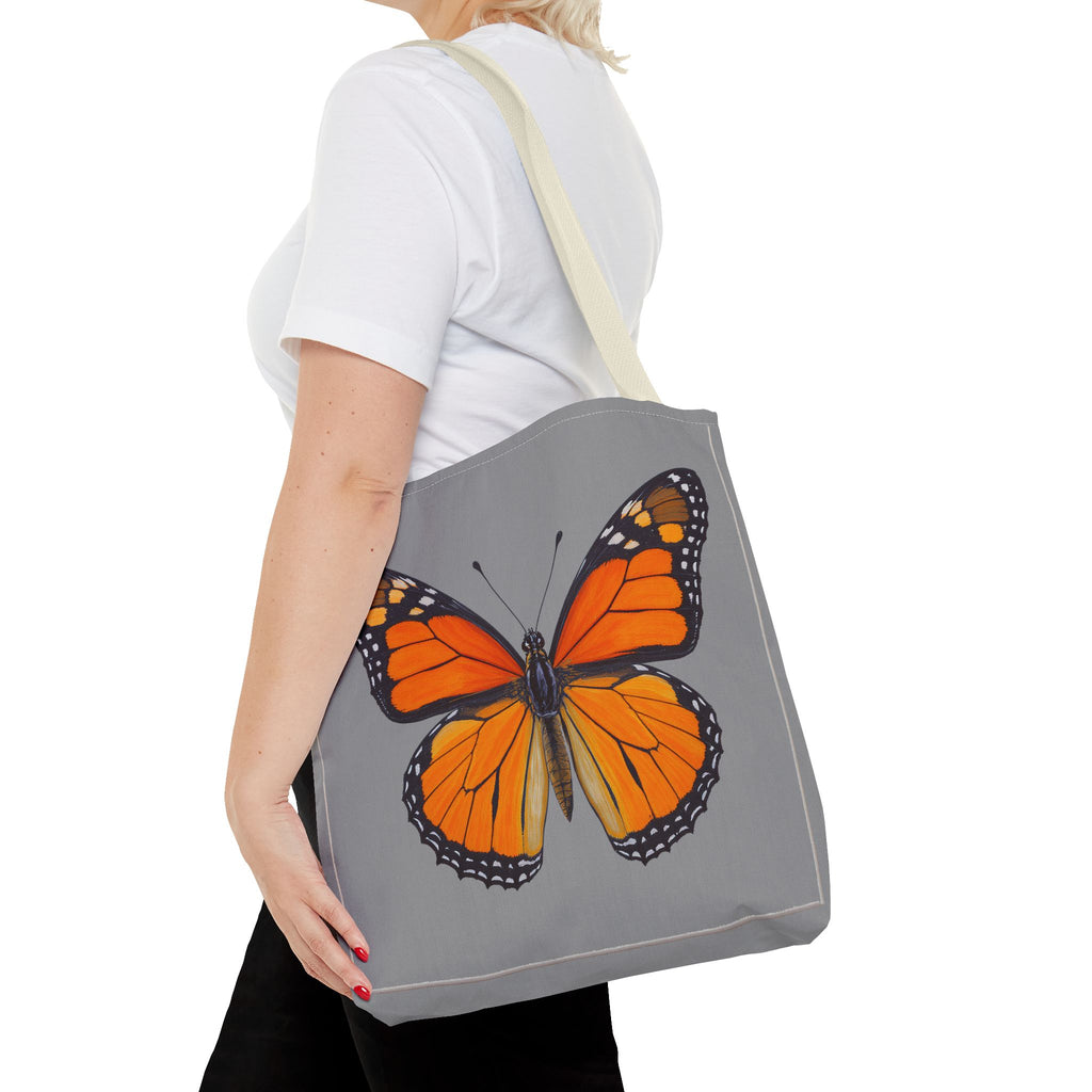 Tote Bag - Monarch Butterfly, Carry-All Shoulder Bag, Reusable Shopping Tote, Gift for Animal Lovers