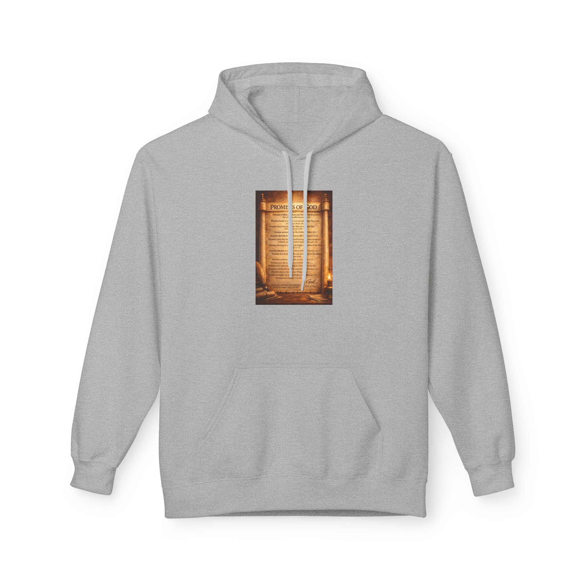 The Promises of God Hoodie | Faith Scripture Christian Pullover
