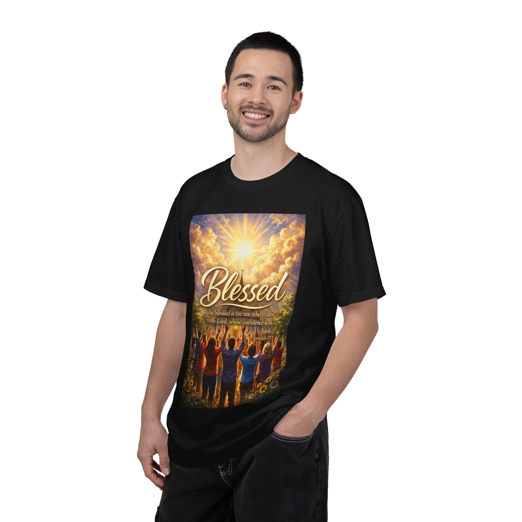 I Am Blessed T-shirt | Spiritual Praise Tee, Religious Faith Graphic