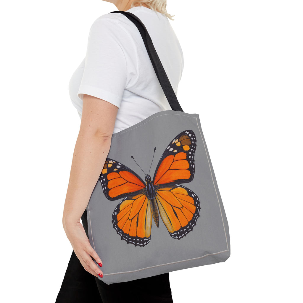 Tote Bag - Monarch Butterfly, Carry-All Shoulder Bag, Reusable Shopping Tote, Gift for Animal Lovers
