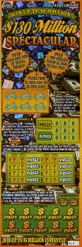 FREE Sample Void Collectible LotteryTicket
