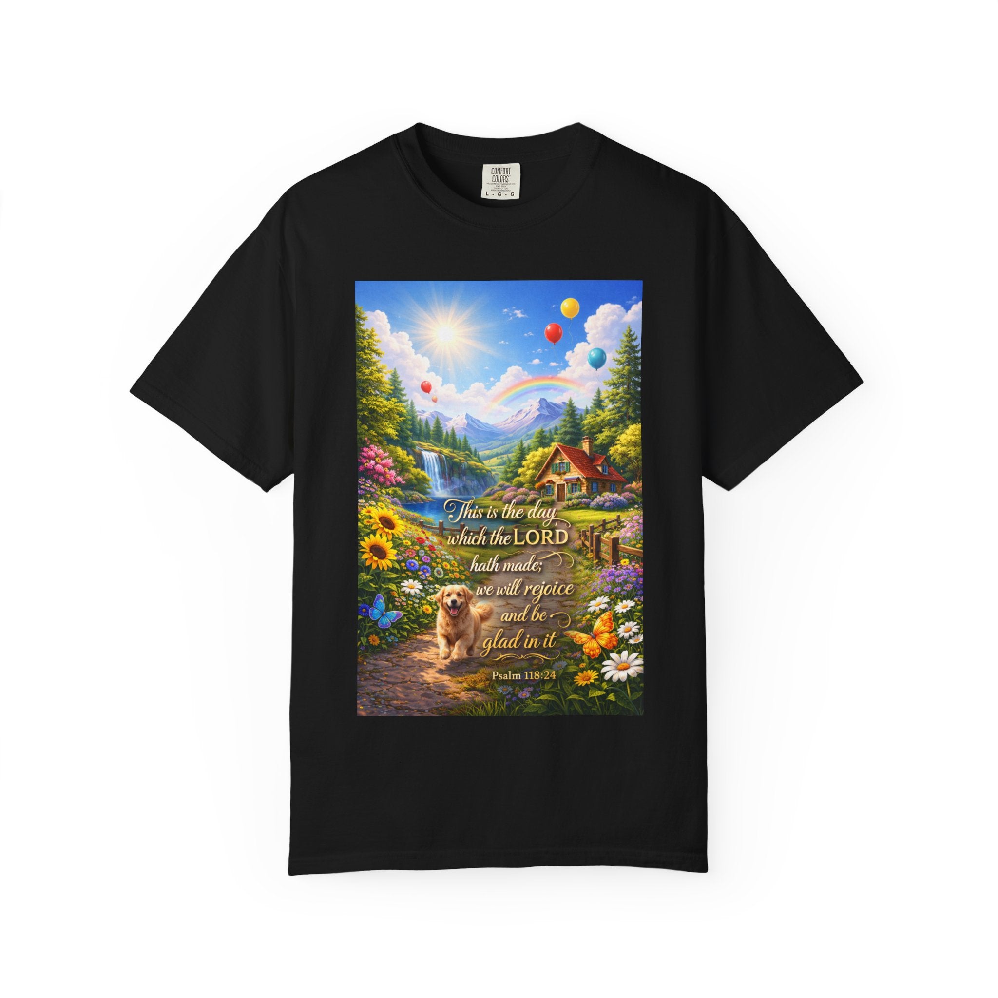 This Is The Day T-shirt | Spiritual Praise Tee, Religious Faith Graphic