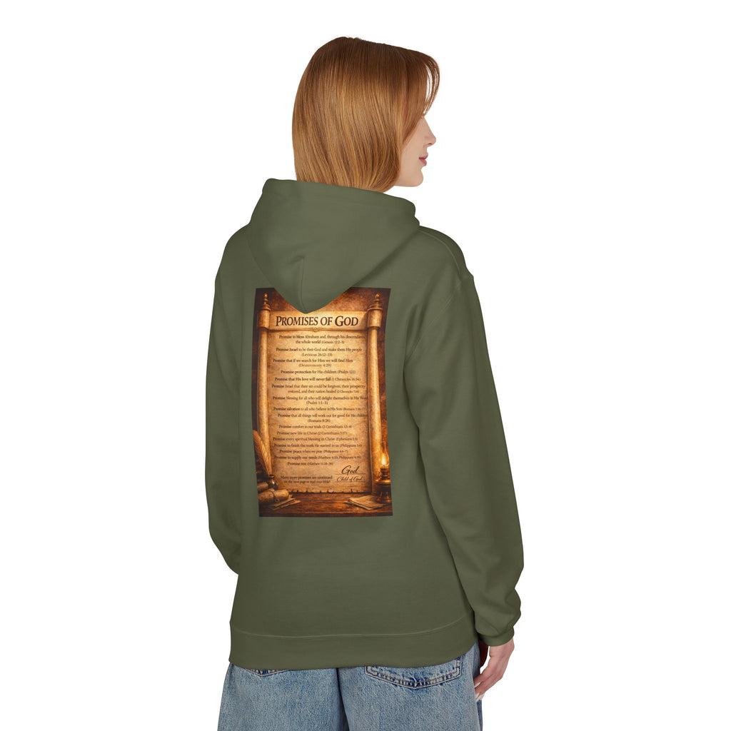The Promises of God Hoodie | Faith Scripture Christian Pullover