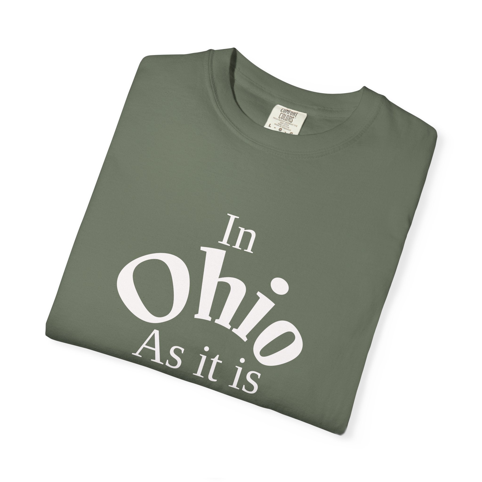 Ohio Unisex T-Shirt, Matthew 6:10 Faith Apparel, Everyday Inspiration Tee, Home State Love Christian Clothing