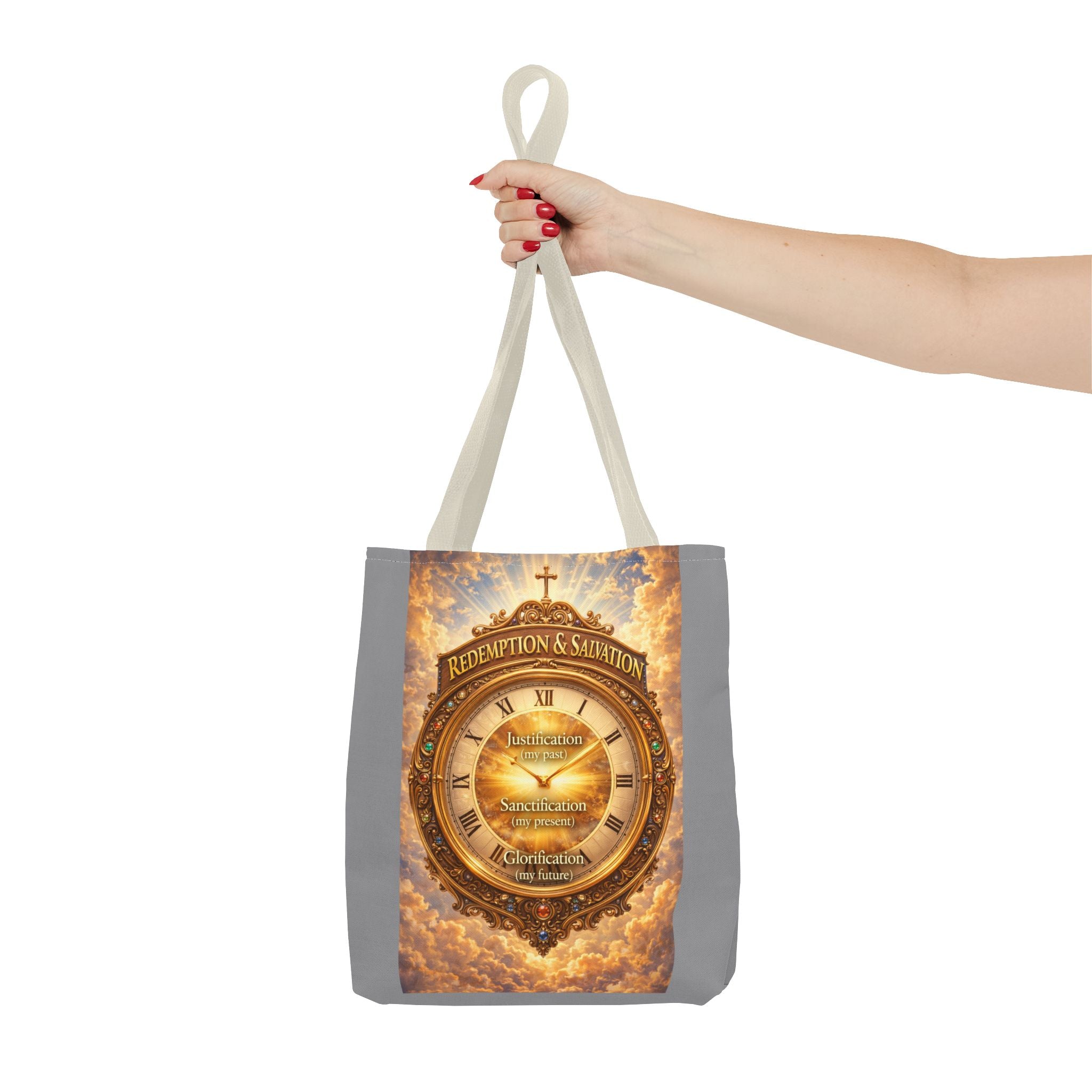 Redemption & Salvation Tote Bag | Scripture Faith Design