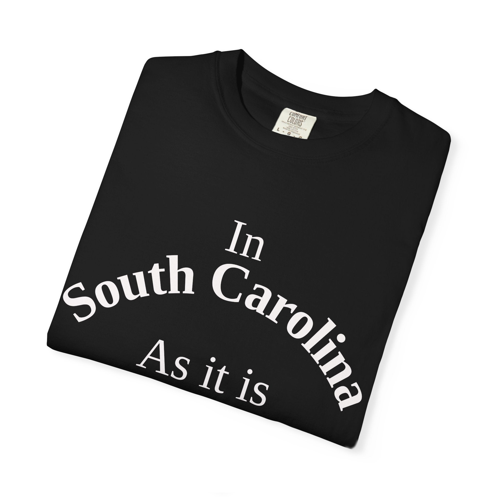 South Carolina Unisex T-Shirt, Matthew 6:10 Faith Apparel, Everyday Inspiration Tee, Home State Love Christian Clothing