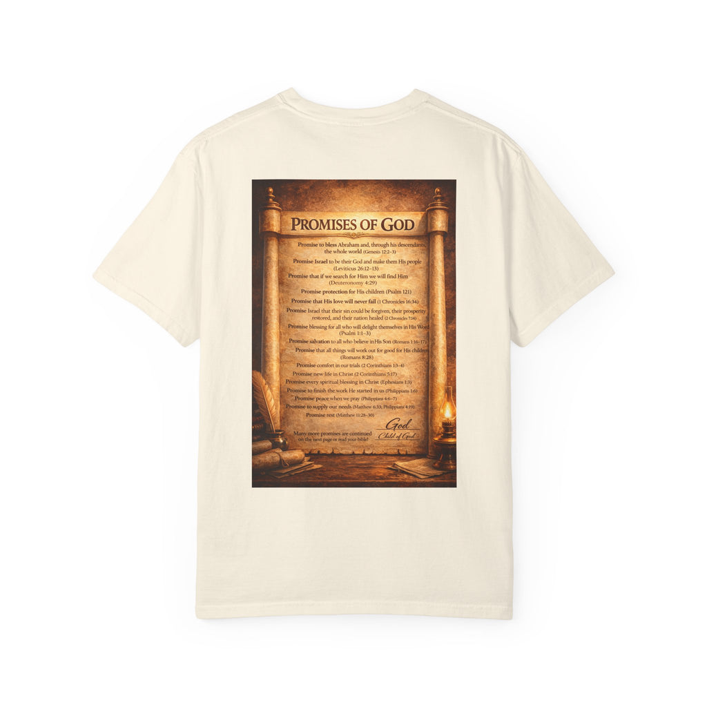 Promises of God T-shirt | Spiritual Praise Tee, Religious Faith Graphic