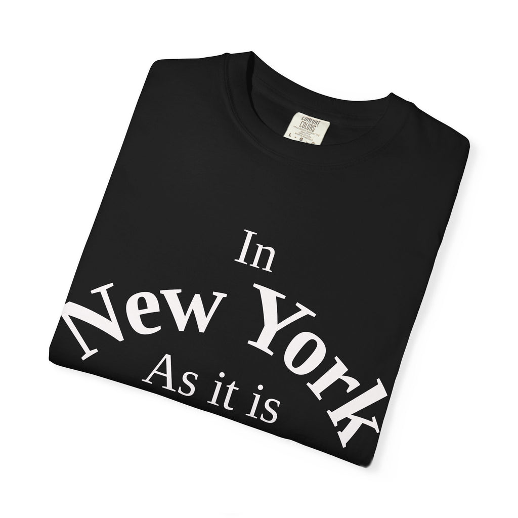 New York Unisex T-Shirt, Matthew 6:10 Faith Apparel, Everyday Inspiration Tee, Hometown Love Christian Clothing