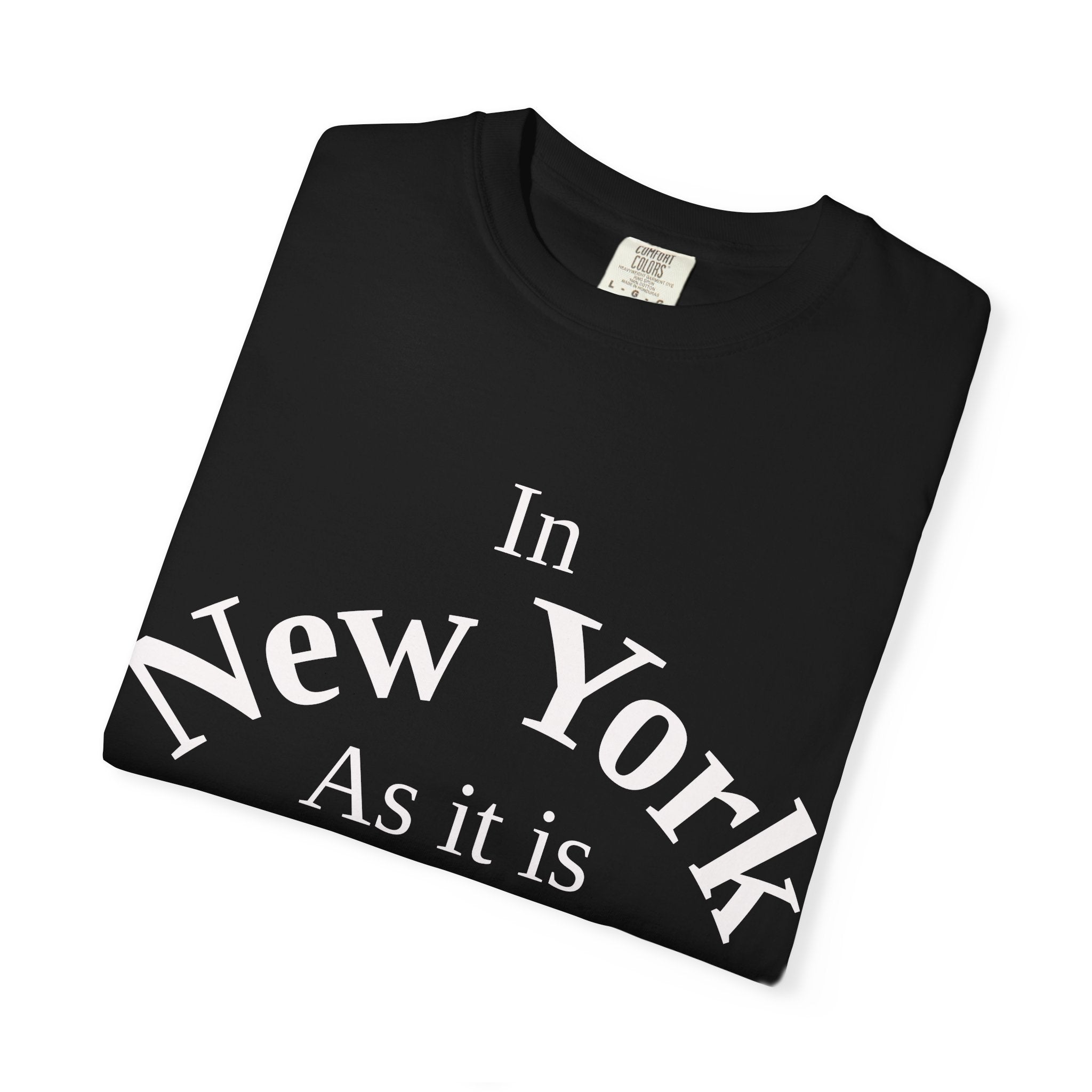 New York Unisex T-Shirt, Matthew 6:10 Faith Apparel, Everyday Inspiration Tee, Hometown Love Christian Clothing