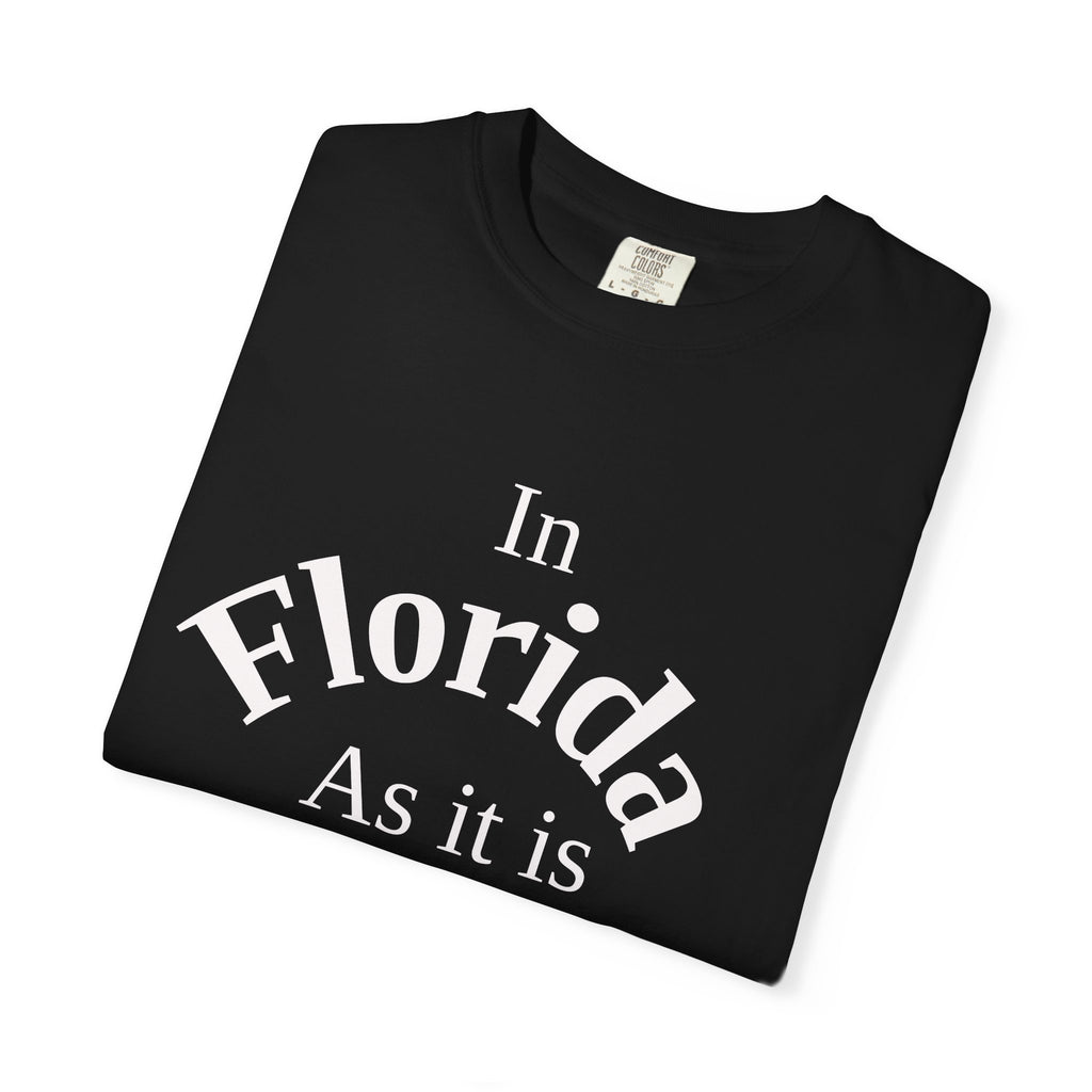 Florida Unisex T-Shirt, Matthew 6:10 Faith Apparel, Everyday Inspiration Tee, Hometown Love Christian Clothing