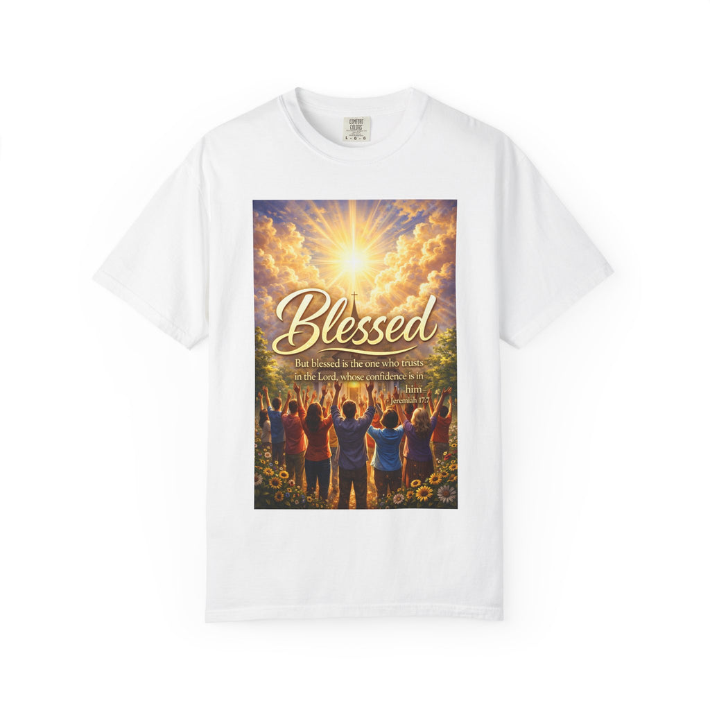 I Am Blessed T-shirt | Spiritual Praise Tee, Religious Faith Graphic