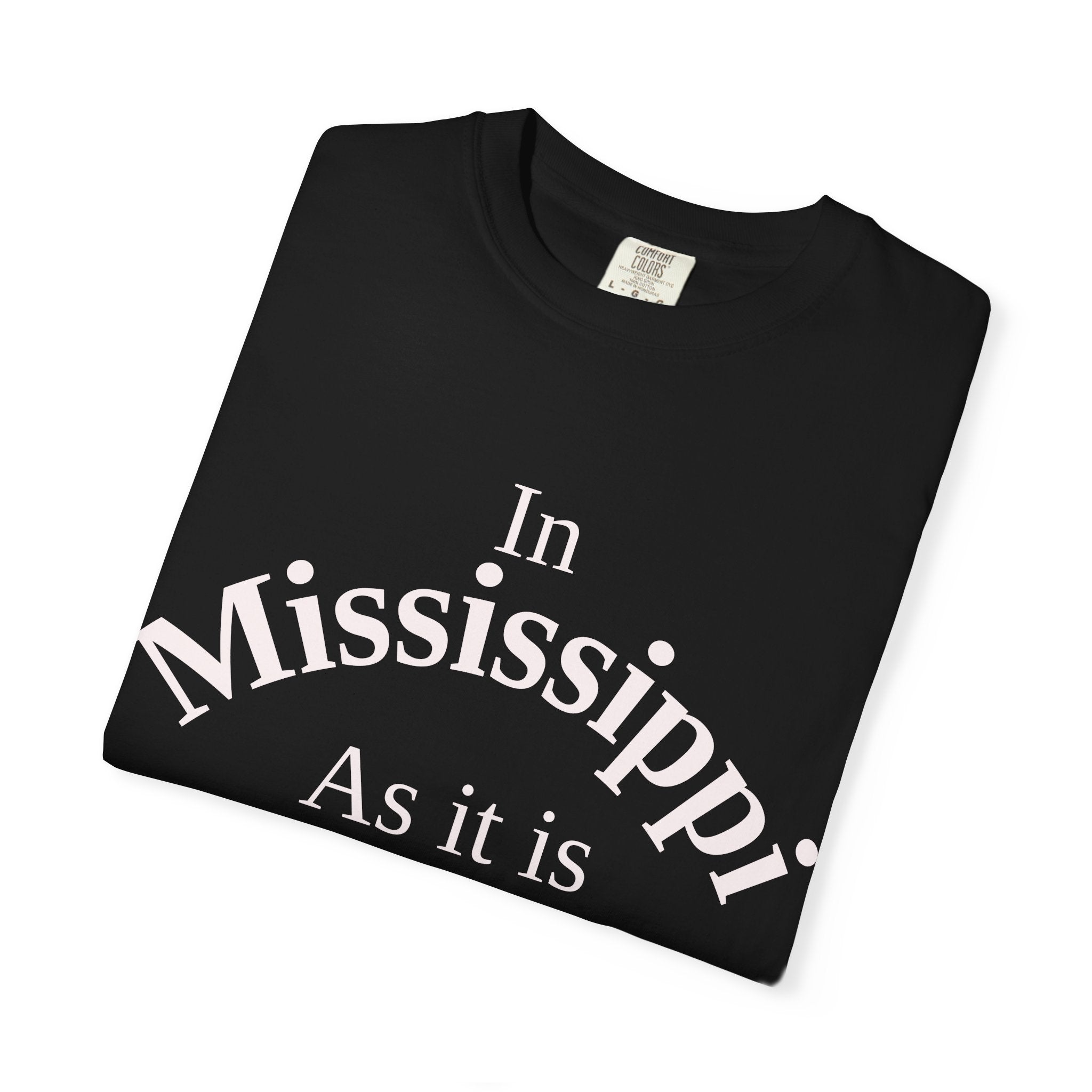 Mississippi Unisex T-Shirt, Matthew 6:10 Faith Apparel, Everyday Inspiration Tee, Home State Love Christian Clothing