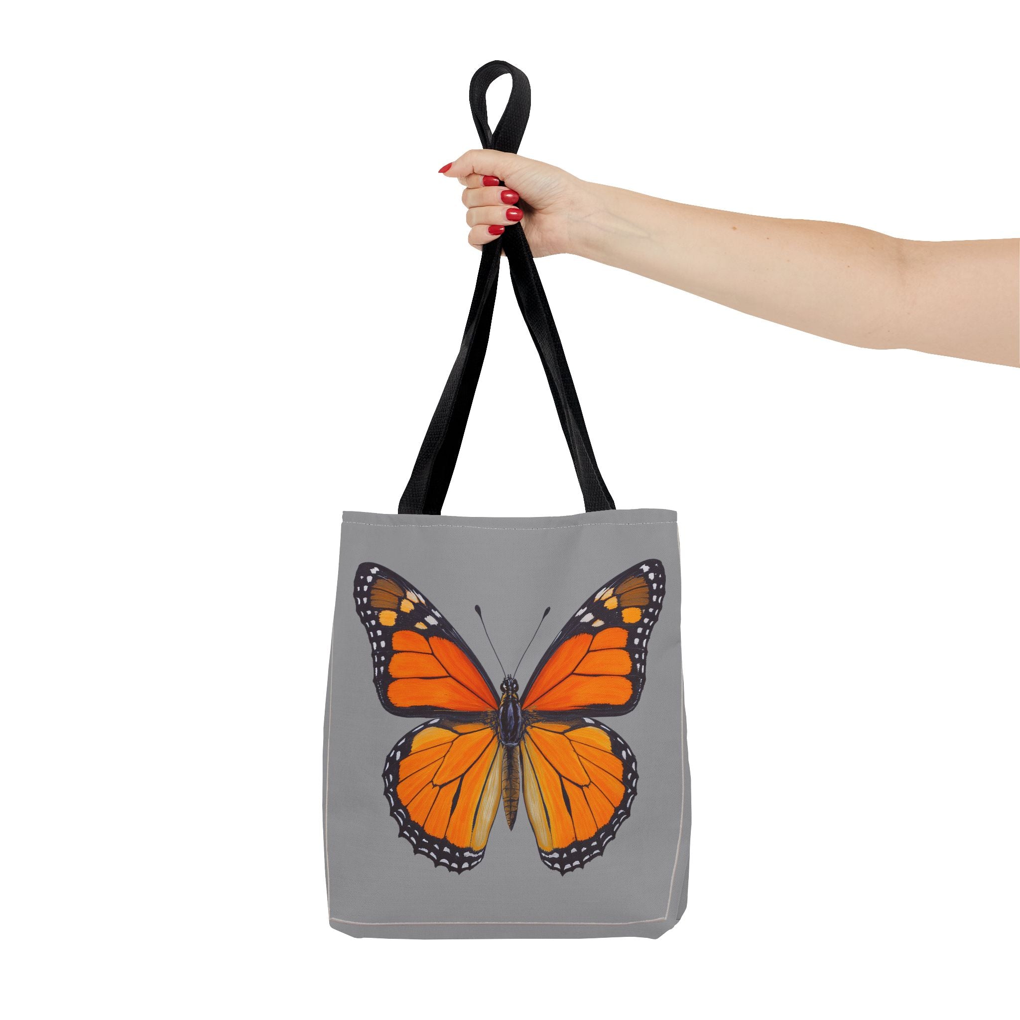 Tote Bag - Monarch Butterfly, Carry-All Shoulder Bag, Reusable Shopping Tote, Gift for Animal Lovers