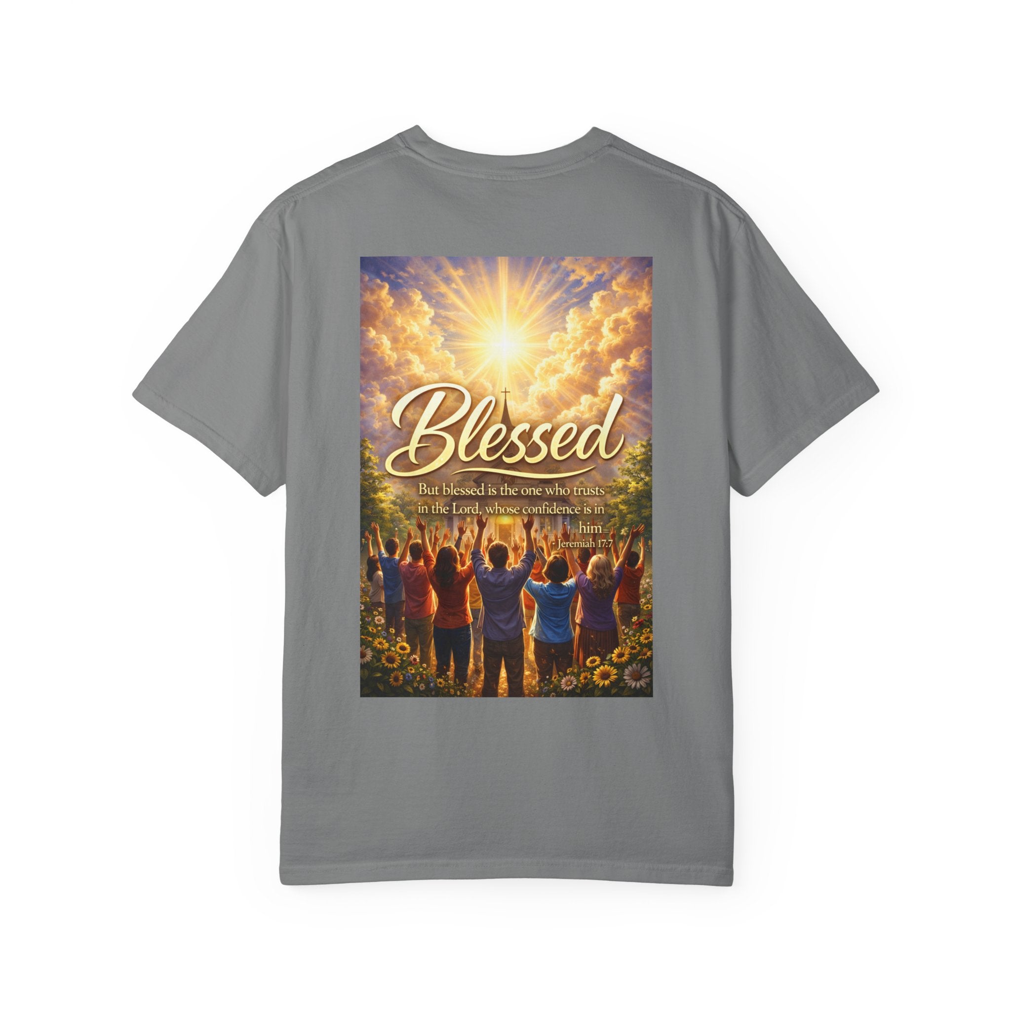 I Am Blessed T-shirt | Spiritual Praise Tee, Religious Faith Graphic