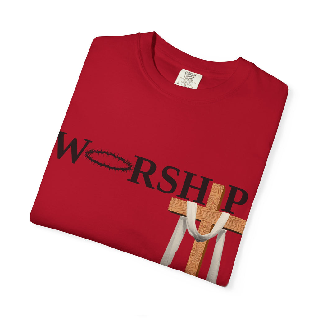 Praise and Worship Unisex T-Shirt, Faith Apparel, Everyday Inspiration Tee, Hometown Love Christian Clothing