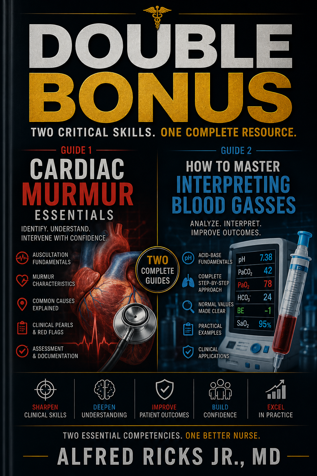 Cardiac Murmur and ABGs - Cardiac Murmur Essentials; Interpreting Blood Gases