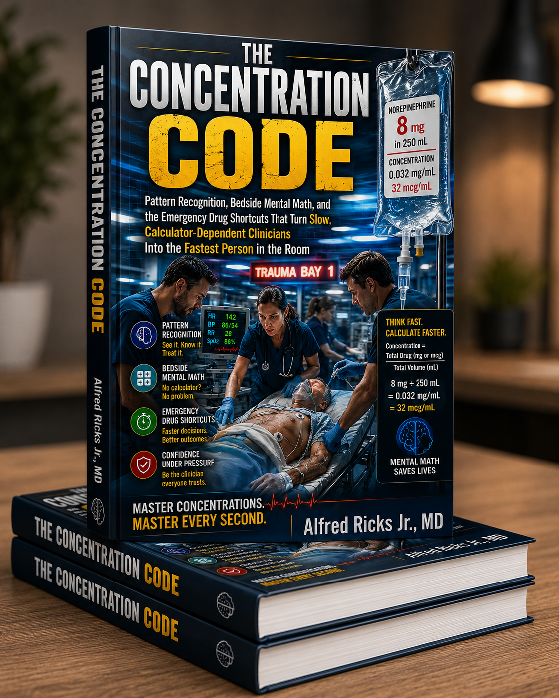 The Concentration Code - Bedside Medical Math And The Emergency Drug Shortcuts