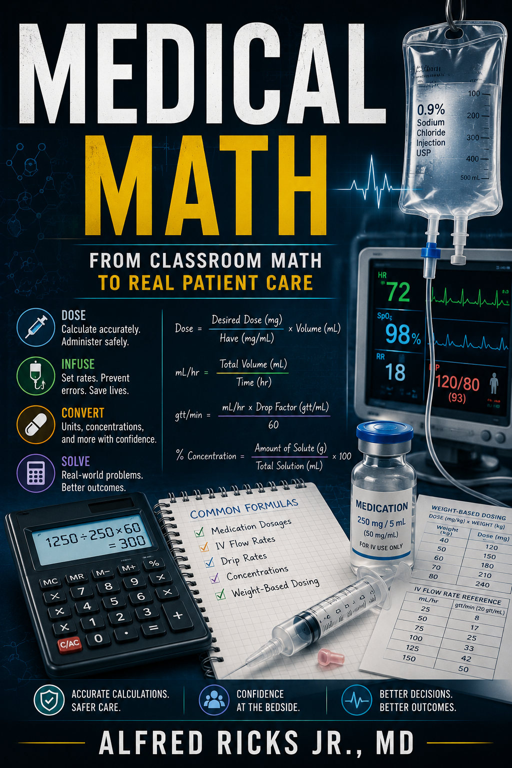 Medical Math - From Classroom Math To Real Patient Care