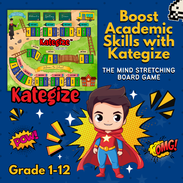 Kategize Education 1-12 Grade (Math, Science, spelling)