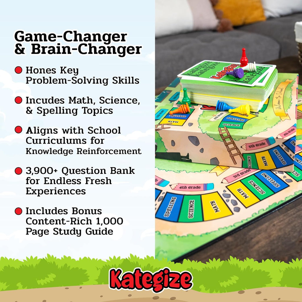Kategize Education 1-12 Grade (Math, Science, spelling)